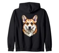 Corgi Welsh Corgi Cardigan Cani Carini Welsh Corgi Felpa con Cappuccio