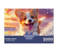 Corgi1000 Piece Jigsaw Puzzles for Adults Family Game Fun And Challenging Home Decors Great Gift Idea38x26cm/1000pcs