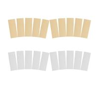 CORHAD 10 Paia di Lastre di Zinco e Rame 5x2 Cm per Esperimenti Elettrochimici, Materiale Resistente ad Alta Conduttività per Batterie di Frutta e Progetti Scientifici Educativi