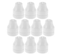 CORHAD 10 Pezzi Pomelli Corda Tende in Plastica 4 Fori Accessori per Tende da Finestra Facili da Installare Decorazione e Riparazione