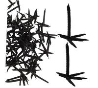 CORHAD 100 Pezzi Corvo Plastica per Giocattoli Accessori per Creazione Pupazzi Simulate per Fai da Te Adatte Tipi Giocattoli Corvo