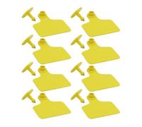 CORHAD 100 Pezzi Etichetta Auricolare per Bovini senza Numero in Tpu e Rame, Resistente allo Sbiadimento e Flessibile, per Identificazione Animali da Allevamento