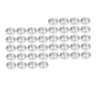 CORHAD 100 Pz Pezzo Di Collegamento Ovale Braccialetti Fibbie Per Bracciali Accessori Per La Creazione Di Gioielli Forniture Fai Da Te Braccialetto Acciaio Inossidabile Bottone in Metallo