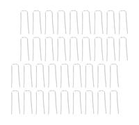 CORHAD 150 Spilli Metallici Zincati a M per Composizioni Floreali, Picchetti da Giardinaggio Multifunzionali per Ghirlande e Decorazioni Verdi, Adatti per Bricolage e Paesaggio