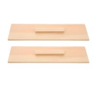 CORHAD 2 Pezzi Coperchio in Legno Beige per Stampo Rettangolare di Sapone, per Progetti di Sapone Fai da Te, Mantiene Caldo e Protegge dalla Polvere