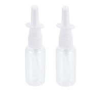 CORHAD 2 pezzi Spray Nasale per Flaconi Pratici per Lavaggio e Pulizia Delicata delle Cavità Nasali Portatile e Durevole per Uso Quotidiano