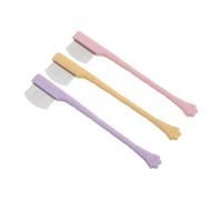 CORHAD 3 pettini per rimuovere le macchie di lacrime per cani, spazzola per la pulizia degli angoli degli occhi animali domestici, pettine per rimuovere le macchie di lacrime per razze di piccola