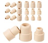 CORHAD 30 Pezzi Tappo in Gomma per Brocca, Tappo Multiuso per Bottiglia Fermentata, Beige, in Gomma Naturale, Facile da Usare, Buona Tenuta, per Feste e Anniversari