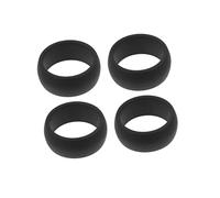 CORHAD 4pezzi Anelli Sportivi Silicone Flessibile Per Uomini Per Durante Attività All Aperto Comfort e Stile Per Esercizi e Sport