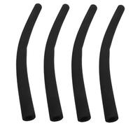 CORHAD 4pezzi Coprimanubrio in Schiuma Per Passeggino Copri Maniglia Per Bracciolo Passeggino Protezione Manubrio Facile Pulizia Design Nero