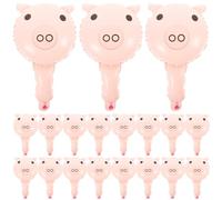 CORHAD 50 Palloncini Maiale in Pellicola di Alluminio, Decorazioni per Feste e Bomboniere, Palloncini Gonfiabili Adorabili per Addobbi Giardino, Fotografie e Occasioni Speciali