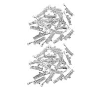 CORHAD 50 Pezzi Pendenti in Lega di Zinco a Forma di Statua della Libertà Argento, Resistenti allo Sbiadimento e Leggeri, per Creazione Gioielli Fai da Te e Decorazioni Vintage