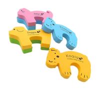 CORHAD 6 Pezzi Proteggi Dita Fermaporta Cartoon Sicurezza Antipizzico in Nbr Blocca Facile Installazione Fermasportelli per Camera Ragazzi con Design Animali Divertenti