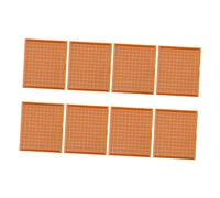 CORHAD 8pezzi Scheda Pcb Scheda Di Progetto Per Esperimenti Forniture Per Circuiti Breadboard Pcb Utilizzabile in Laboratorio o Vita Quotidiana Angolari Per Installazione Facile Per Proto