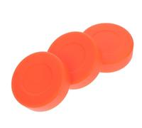 CORHAD Accessori da Hockey su Ghiaccio 3 Pezzi in PVC Arancione per Uso in Palazzetti e Associazioni Sportive