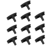 CORHAD Accessori per Friggitrice ad Aria 10 Pezzi in Silicone Nero per Cestello e Teglia Angoli Arrotondati, Protezione Anti-taglio e Prolunga Vita in Cucina