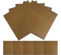 CORHAD Adesivi Resistenti al Calore per Piastra e Ferro Arricciacapelli, 10 Pezzi 10x12 Cm, Adesivo di Vetro per Protezione Chioma da Danni Termici, per Salone e Styling Professionale