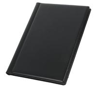 CORHAD Album per Monete Commemorative in Pelle Pu Nero, Libro di Raccolta 120 Tasche per Monete da Collezione, Organizzatore Portatile per Gettoni e Medaglie, per Collezionisti