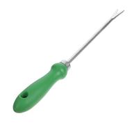 CORHAD Attrezzo per Giardinaggio Manico in Plastica e Struttura in Ferro, Leggero e Facile da Riporre, per Rimuovere Erbacce e Radici nel Giardino