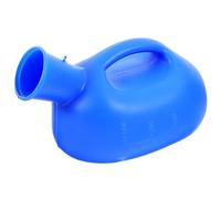 CORHAD Barattolo Plastica Coperchio 2000ml per Uomini, Resistente, Facile da Pulire, Grande Capacità per Casa e Ospedale