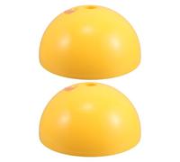 CORHAD Basi da 2 Pezzi per Pali per l'agilità del Calcio - Base appesantita per Pali per l'agilità dell'attrezzatura per l'allenamento del Calcio - Facile da riempire d'Acqua per