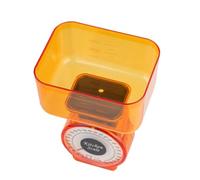 CORHAD Bilancia da Cucina Meccanica 1 Kg Arancione per Alimenti e Dolci, Bilancia Portatile ad Alta Precisione per Preparazioni in Cucina Colore Casuale