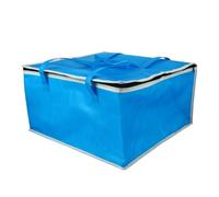 CORHAD Borsa Termica Portatile Blu Non Tessuto e Alluminio Capacità di Conservazione e Resistenza All'usura per Uso Outdoor e Domestico