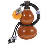 CORHAD Bottiglia di Vino Vuota a Forma di Zucca 300 Ml Cera D’api, Contenitore Multiuso Piccolo e Decorativo per Liquori, Supporto Sospeso Creativo per Arredamento Casa