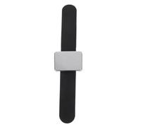 CORHAD Bracciale Magnetico in Silicone per Parrucchiere Cinturino da Polso Nero, Porta Fermagli e Spilli per Salone e Acconciature Professionali