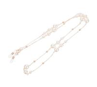 CORHAD Catena per Occhiali Perline Metalliche 1 Pezzo Oro