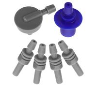 CORHAD Connettore Portatile per Bracciale Misuratore Pressione Sanguigna 6 Pezzi, Diametri 5 mm e 11 mm, Accessorio Sostitutivo per Monitor Digitali, Ideale per Casa e Ufficio
