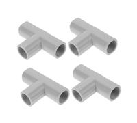 CORHAD Connettori a t in Acciaio Per Box Per Ragazzo Ragazza, 4 Pezzi, Accessori Per Recinzione Interna Ed Esterna, Montaggio Rapido Senza Attrezzi, Per Asili Nido e Patii