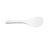 CORHAD Cucchiaio Manico Confortevole per Riso Antiaderente in Ceramica Bianco e Design Semplice, Spatola Portatile Delicata per Uso Domestico e Ristorante