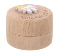 CORHAD Dentini da Latte in Resistente Scatola per Denti Chiusura Ermetica Organizer per Conservare i Primi Denti da Latte e