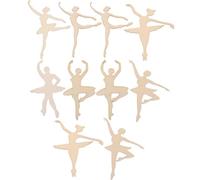 CORHAD Dischi Legno per Decorazioni 10 Pezzi, Dischetti Legno da Decorare in Materiale Sintetico, Leggeri e Creativi, per Decorazioni per Finestre e Veranda