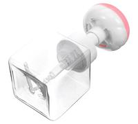 CORHAD Dispenser per Sapone da 250ml Pompa Schiumogena in Petg, Design Compatto e Pratico, per Viaggi per Conservare Bagnoschiuma Ricaricabile