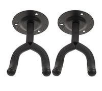 CORHAD Ganci da Parete 2 Set per Ukulele e Basso Supporto Pratico per Strumenti Musicali Facile da Montare in Spazi Commerciali