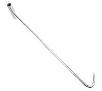 CORHAD Gancio per Tombino a T in Ferro Rinforzato, Sollevatore lungo 50 Cm per Coperture Pozzi e Porte Avvolgibili, Attrezzo Resistente per Sollevamento Industriale e Movimentazione