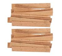 CORHAD Kit 20 Pezzi Fogli di Sughero per Giunto Collo Clarinetto, Accessori per Riparazione Strumenti a Fiato, Tappi di Ricambio per Manutenzione Clarinetto, Adattamento e Imballaggio da