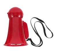 CORHAD Megafono Rosso Portatile per Matrimonio, Altoparlante da Tifo Rumoroso, Corno Giocattolo Leggero per Feste e Cerimonie Nuziali, Amplificazione Vocale per Eventi Celebrativi