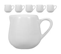 CORHAD Mini Brocche in e Facile da Pulire da 50ml Set 6 con Manico per Cucina e Colazione