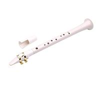CORHAD Mini Saxophone Portatile Pocket Sax Per Principianti Strumento Musicale Bianco Facile Da Trasportare e Suonare Per Creare Musica Ovunque