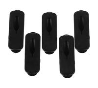 CORHAD Morsetti per Guida Cavi Bici 5 Pezzi Clip per Cavo Freno Bicicletta Neri Resistenti alle Intemperie Installazione Semplice per Cablaggio Ordinato e Compatibilità con Telai