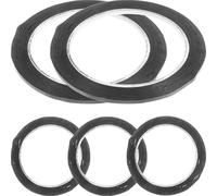 CORHAD Nastro Adesivo per Violino 3 Mm 5 Pezzi Nero, Etichette di Posizione delle Dita per Principianti, Accessorio per Apprendimento e Esercizi Strumento a Corda