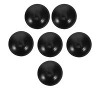 CORHAD Parti di Ricambio per Trampolino 6 Pezzi, Tappi per Pali in Gomma Nera, Coperture per Aste Resistenti, Accessori per Rete di Protezione Ragazzo Ragazza