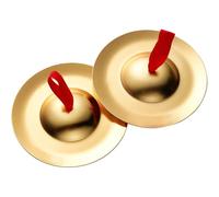 CORHAD Piatti in Metallo Percussione a Mano 1 Paio Cordino, Strumento Musicale per Danza del Ventre e Intrattenimento, Materiale Rame Resistente, Suono Nitido e Trasportabile