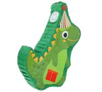 CORHAD Pinata Dinosauro Verde in Carta per Feste Compleanno e Decorazioni Party, Riutilizzabile Design Divertente per Giochi Festa e Casa