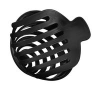 CORHAD Pinza Capelli Nera in Resina Antiscivolo Porta Chignon Cupola per Donne e Ragazze Fermaglio per Capelli Naturale e Voluminoso Accessorio Veloce per Acconciature Raccolte e Forme