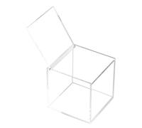 CORHAD Porta Capsule Caffè e Organizer Bustine Tè in Acrilico Trasparente con Design Quadrato per Ristoranti e Caffetterie
