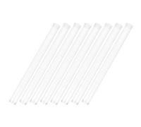 CORHAD Porta Incenso Acrilico Trasparente 8 Tubetti per Bastoncini, Contenitore Sigillato Anti Polvere e umidità, Leggero e Compatto per Casa, Viaggio, Campeggio e Hotel